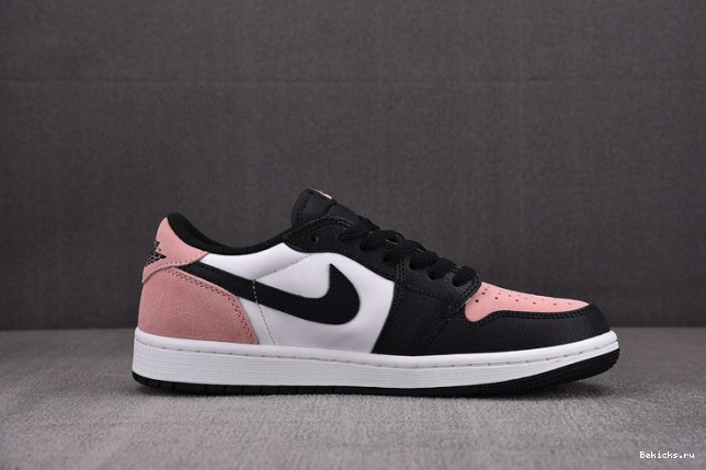 Reps BK cz0790-061 coral jordan air og low 1 bleached 1105